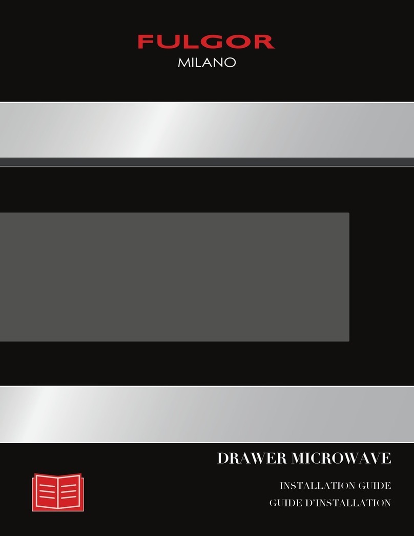 Fulgor Milano F7DMW24S1 installation guide