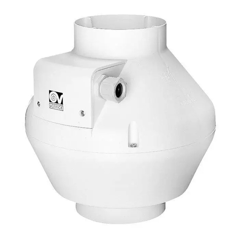 Vortice CA-V0 D User manual