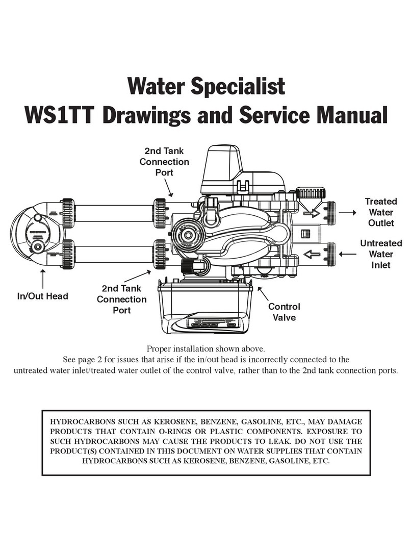 Water Specialist WS1TT Drawings and Service Manual