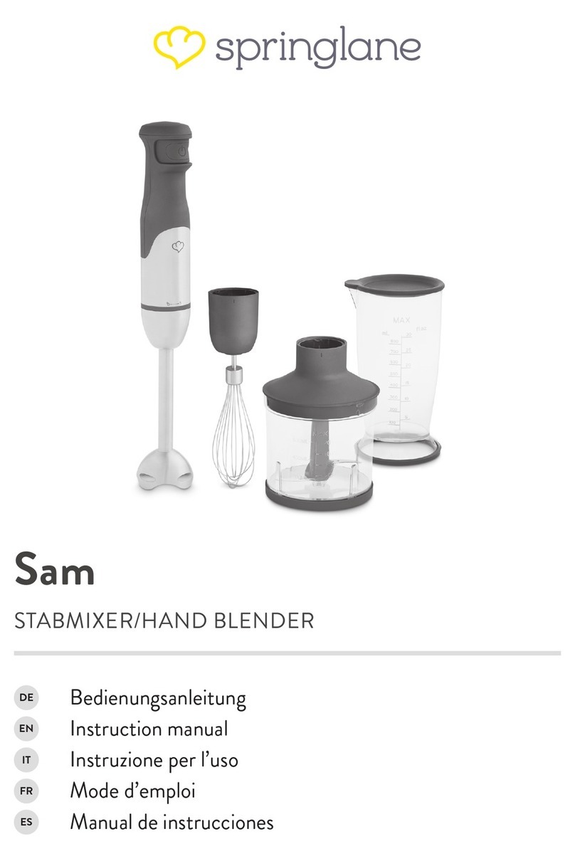 Springlane Sam User manual