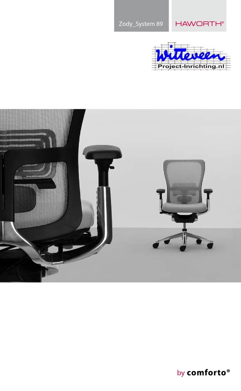 comforto Haworth Zody_System 89 User manual