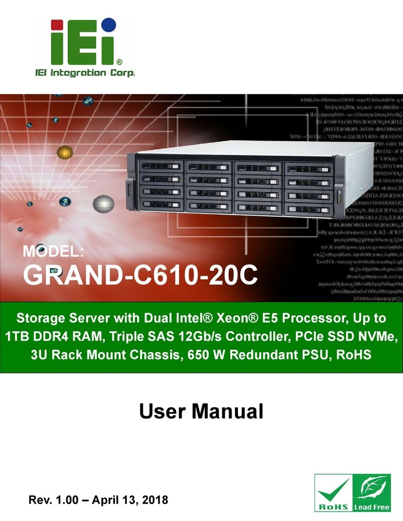 IEI Technology GRAND-C610-20C User manual
