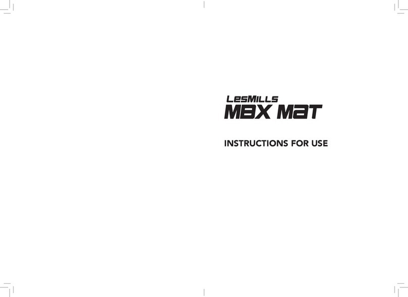 LesMills MBX MAT Instructions for use