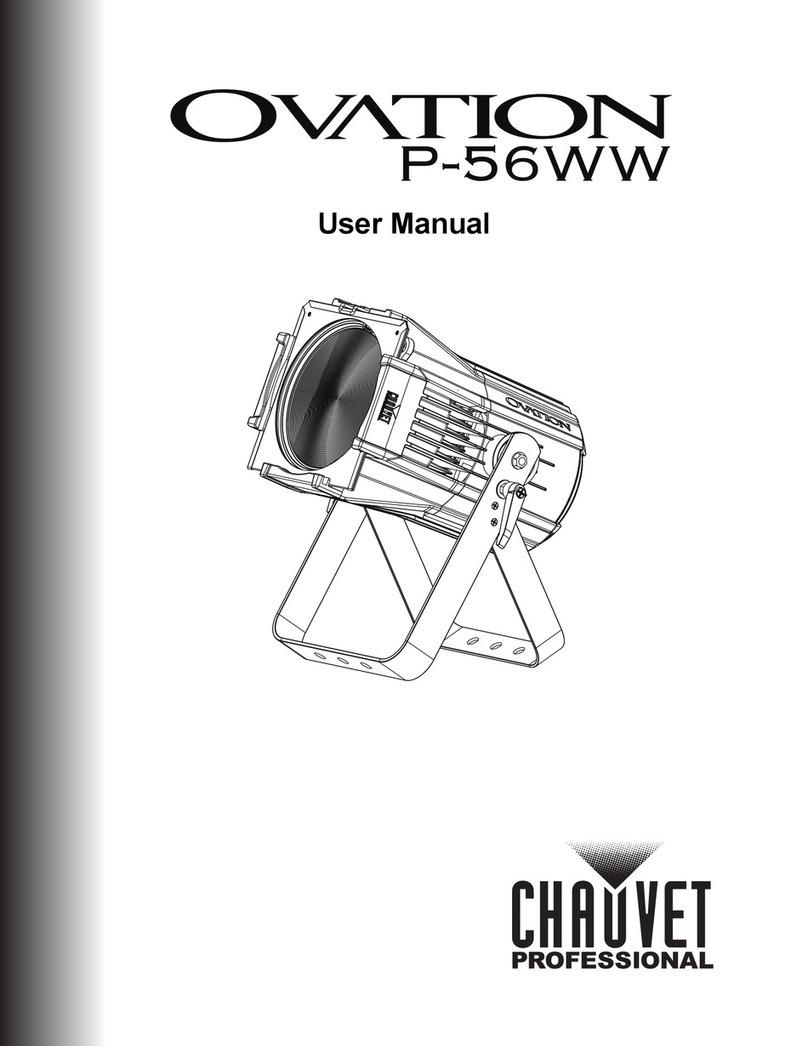 Chauvet Ovation P-56WW user manual