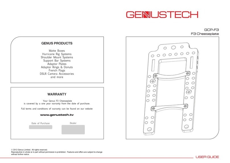 GENUS GENUSTECH GCP-F3 user guide
