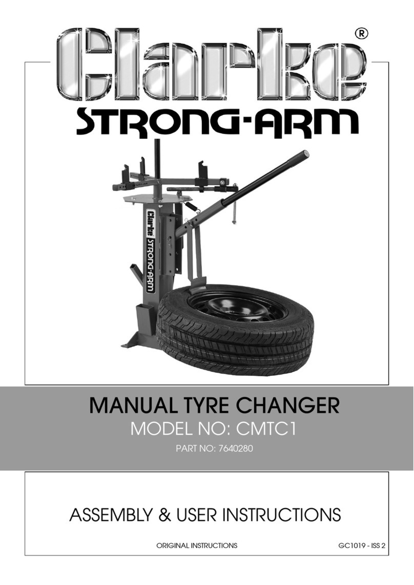 Clarke Strong-Arm CMTC1 Owner's manual