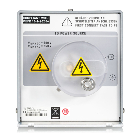 Rohde & Schwarz ESH3-Z6 manual