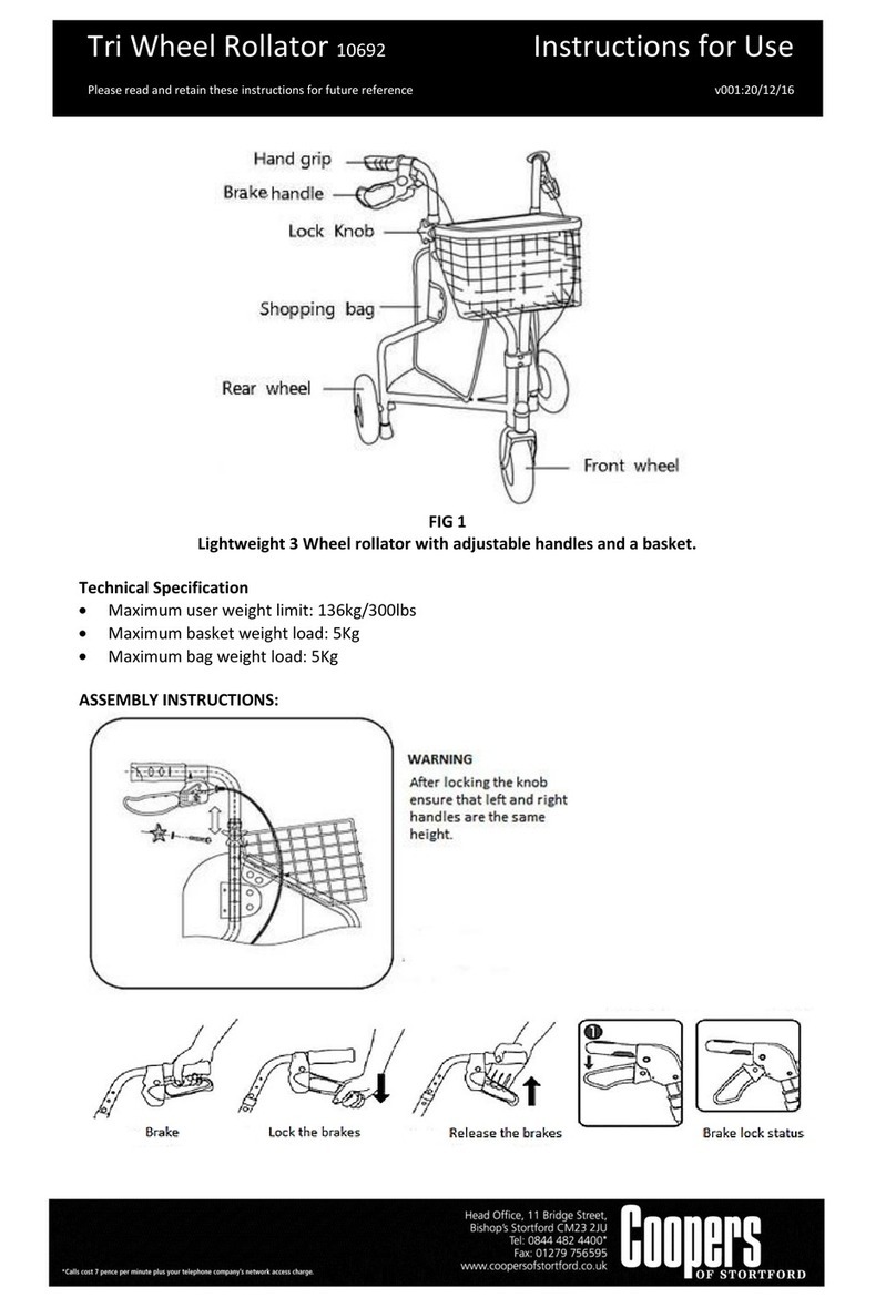 Coopers of Stortford 10692 Instructions for use