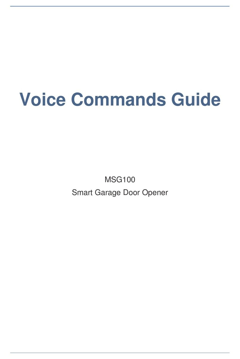 Meross MSG100 Voice Commands Guide