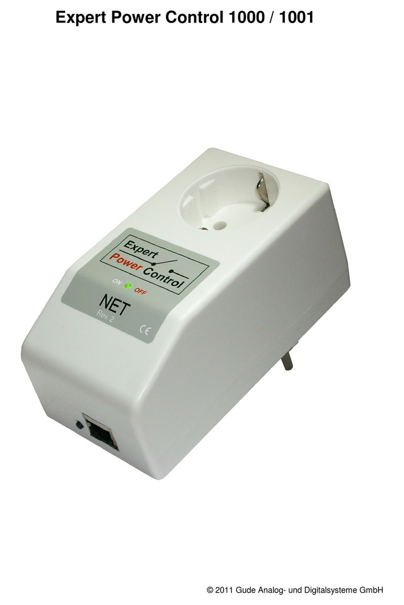 Gude Expert Power Control 1000 manual Gude Expert Power Control 1000 manual