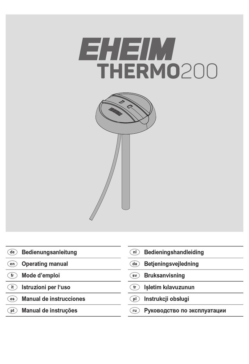 EHEIM THERMO200 operating manual