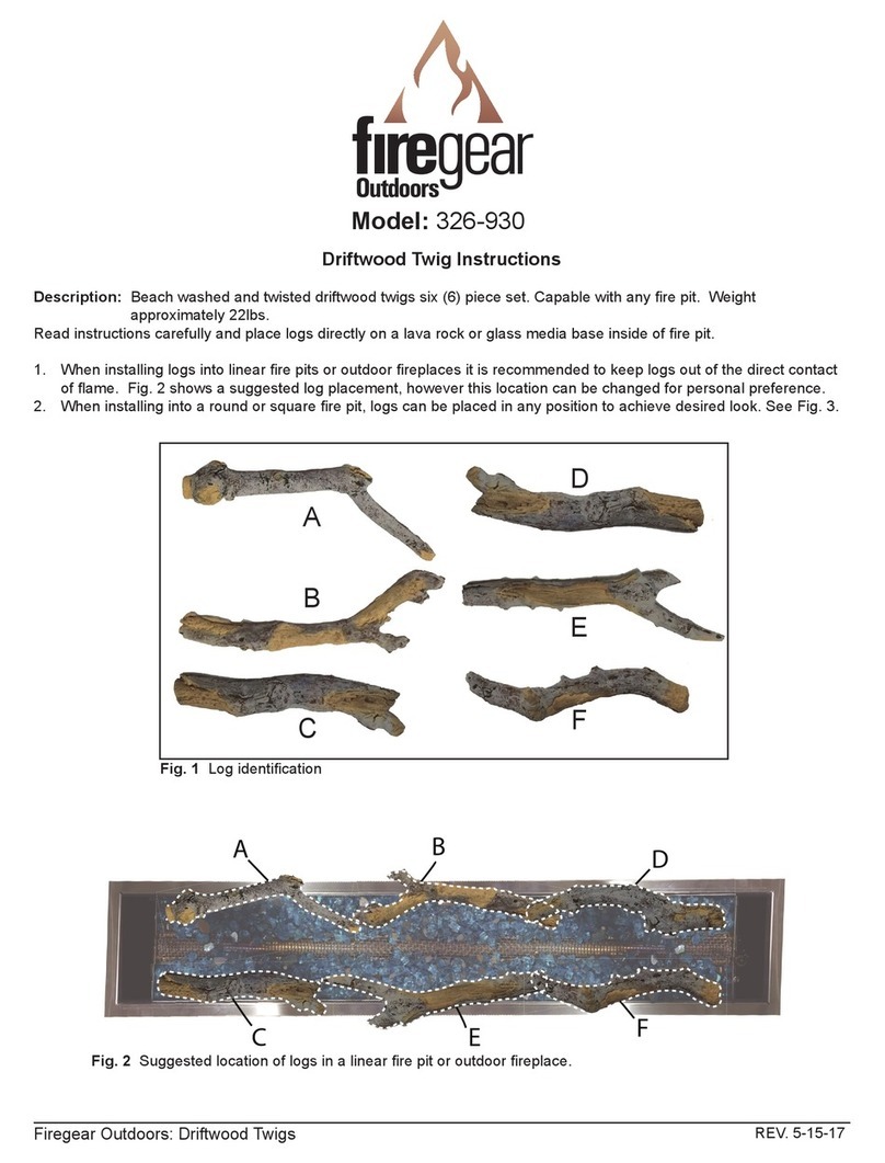 Firegear 326-930 User manual