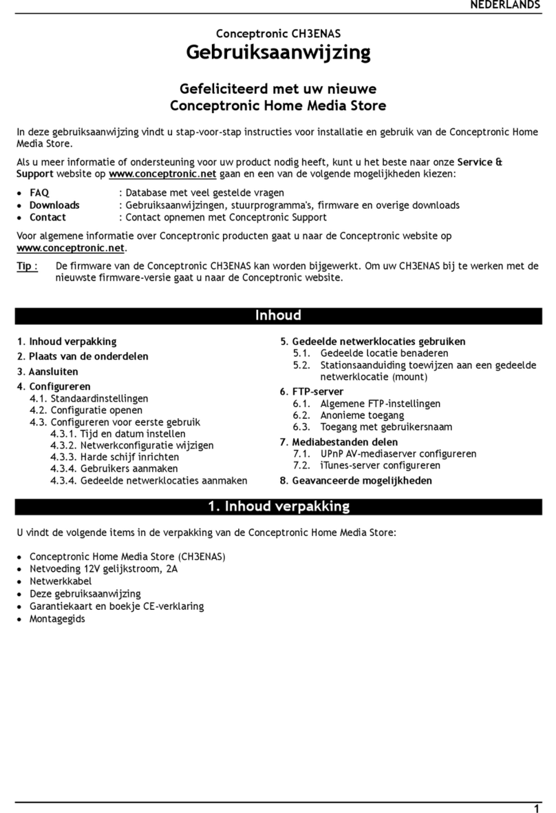 Conceptronic CH3ENAS user manual