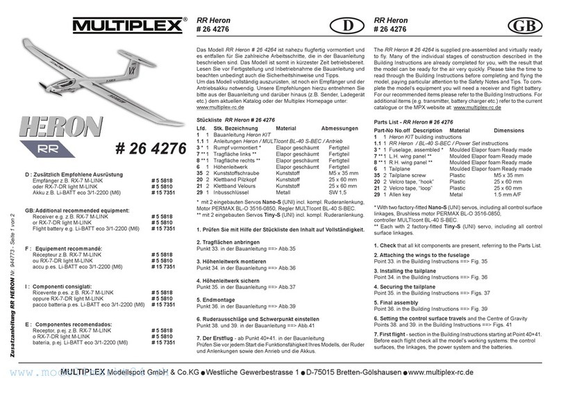 Multiplex RR Heron Guide