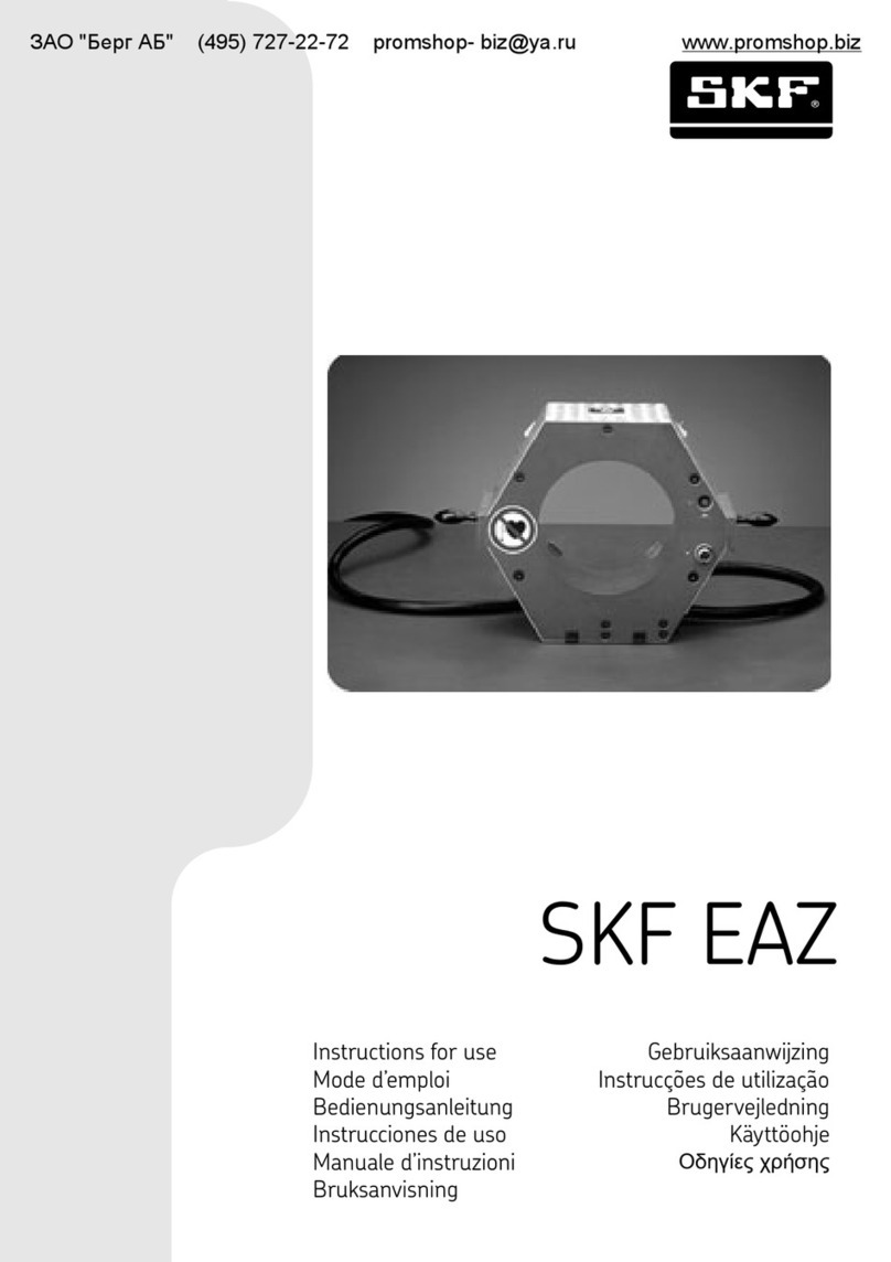 SKF EAZ User manual