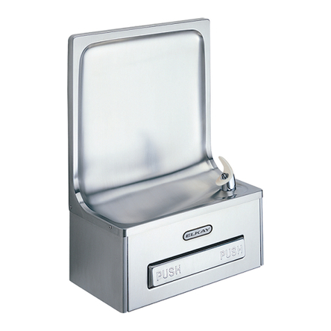 Elkay LEXI-GUARD EDFP19C B Series Installation manual