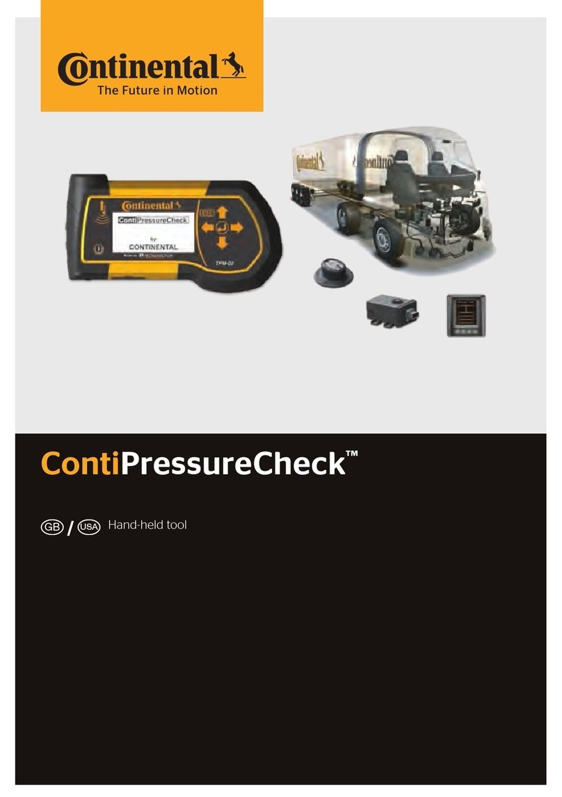 Continental Refrigerator ContiPressureCheck Series Brief instructions Continental Refrigerator ContiPressureCheck Series Brief instructions