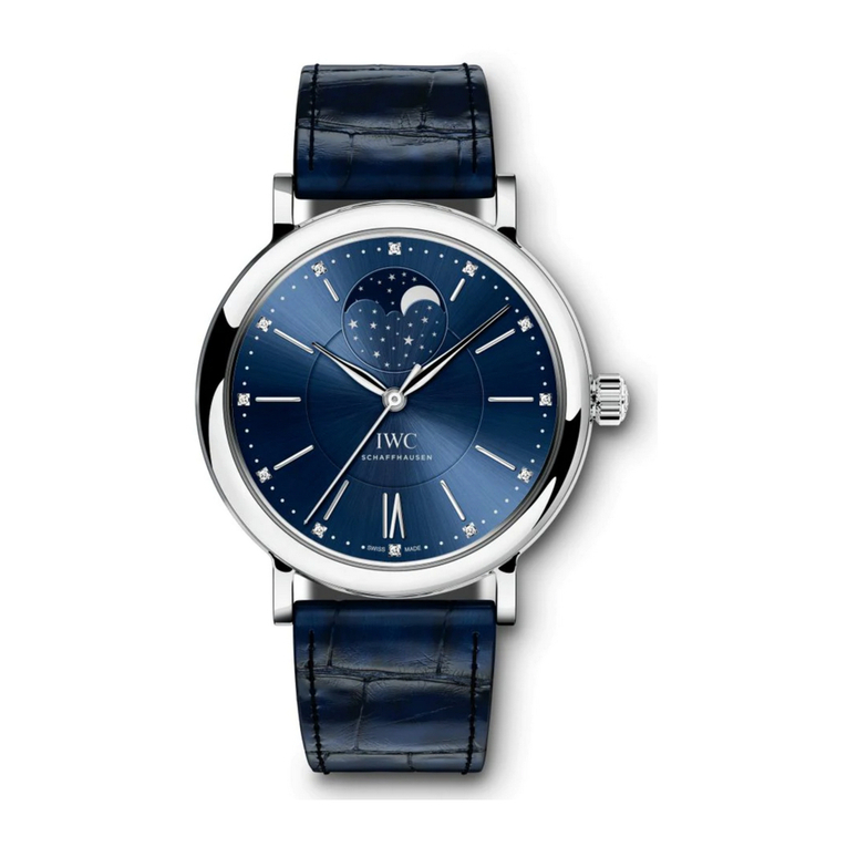 iwc PORTOFINO AUTOMATIC MOON PHASE 37 operating instructions