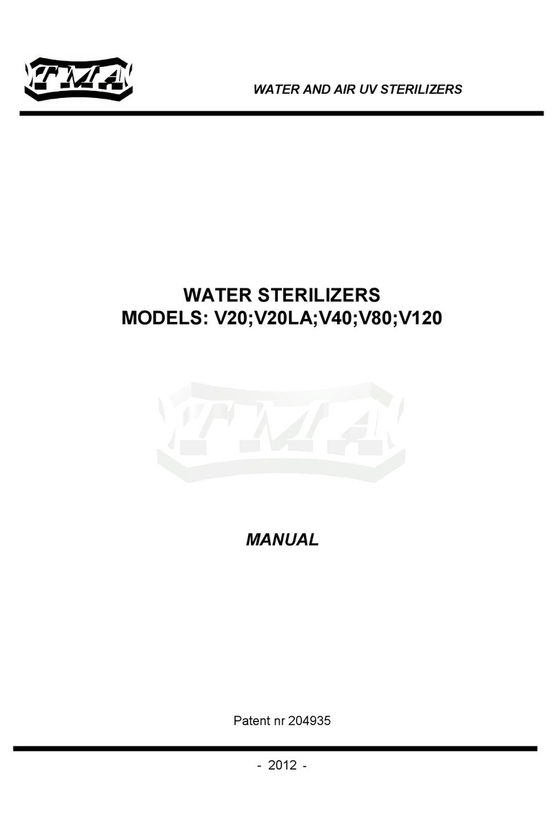 TMA V20 User manual