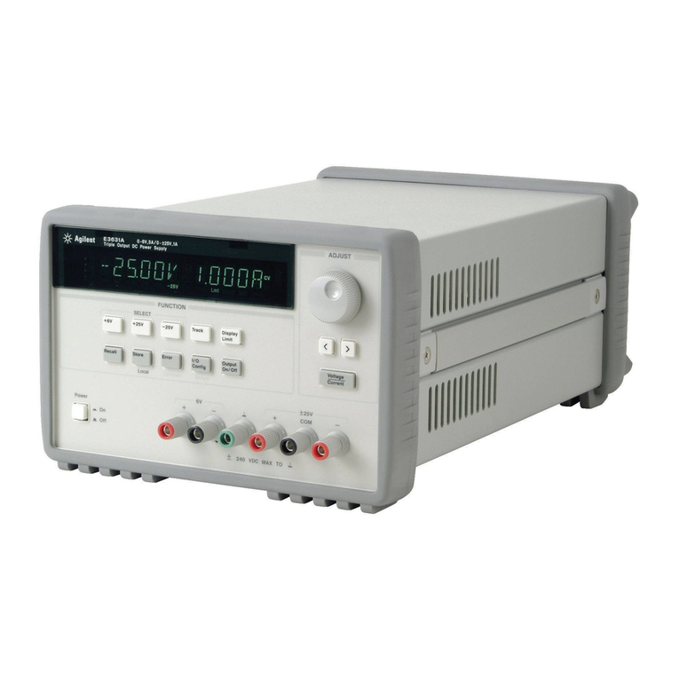 Keysight E3632A Service guide