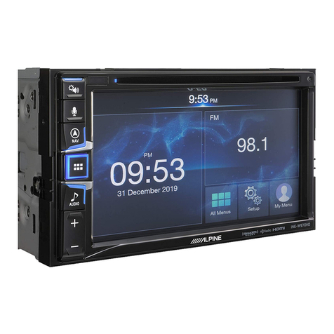 Alpine INE-W970HD Quick reference guide