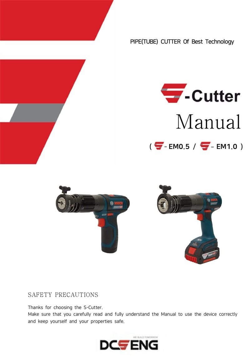 DCSENG S-Cutter S-EM Series manual