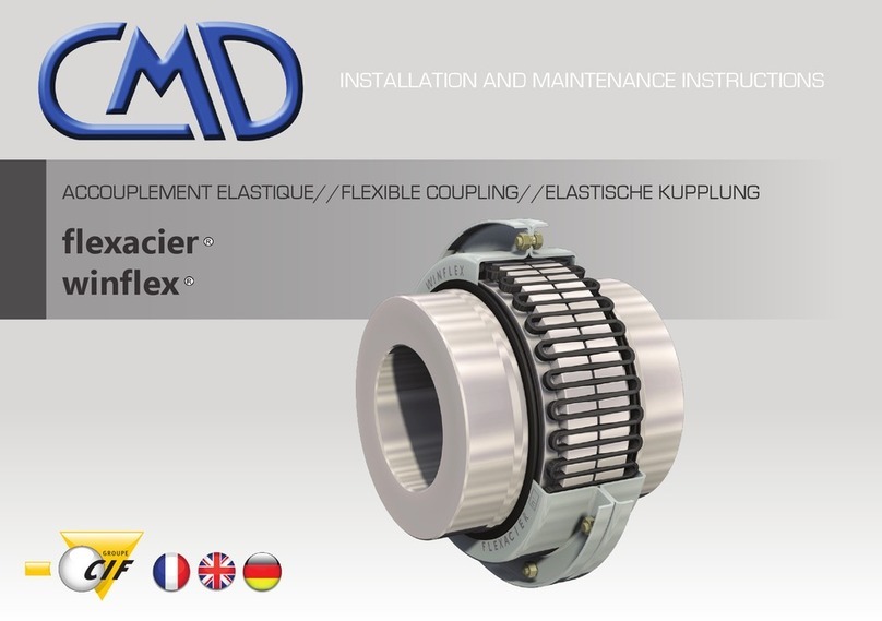 CMD flexacier Installation and maintenance instructions