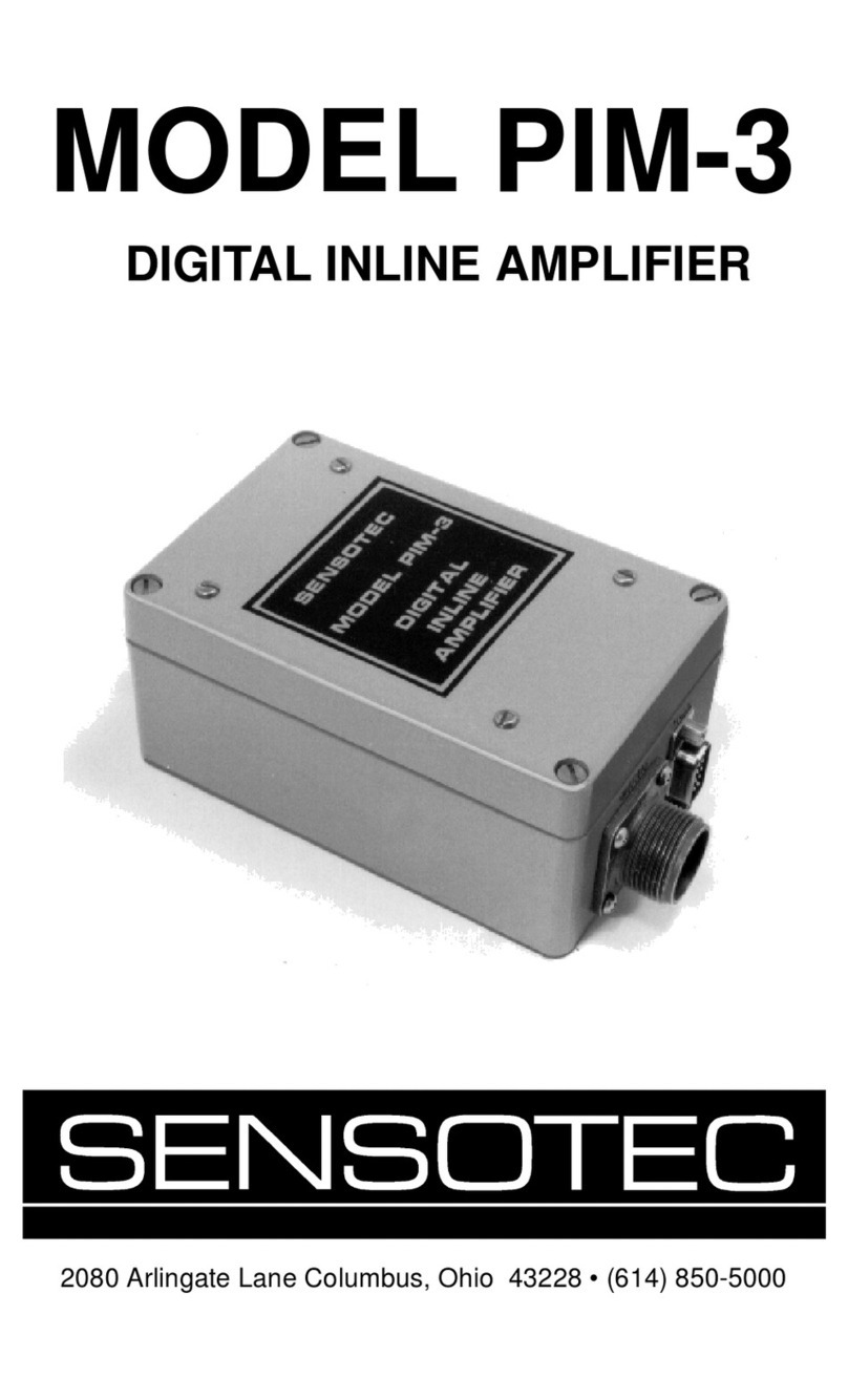 Sensotec PIM-3 manual