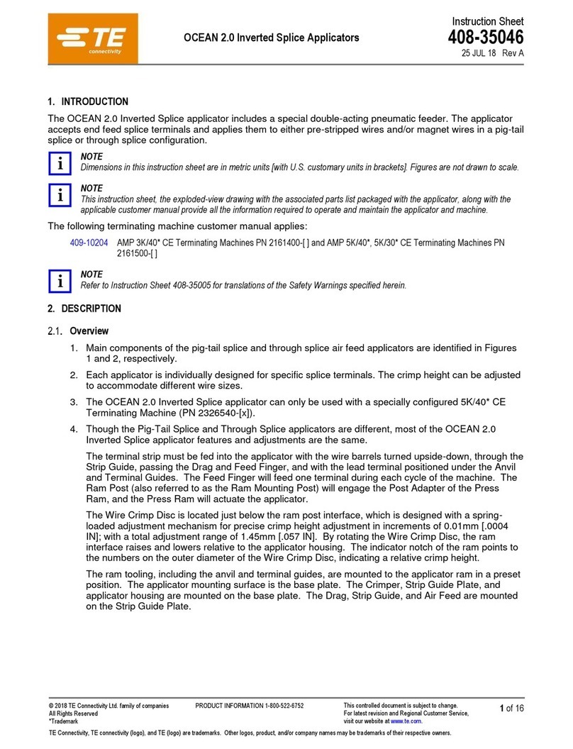 TE Connectivity OCEAN 2.0 User manual