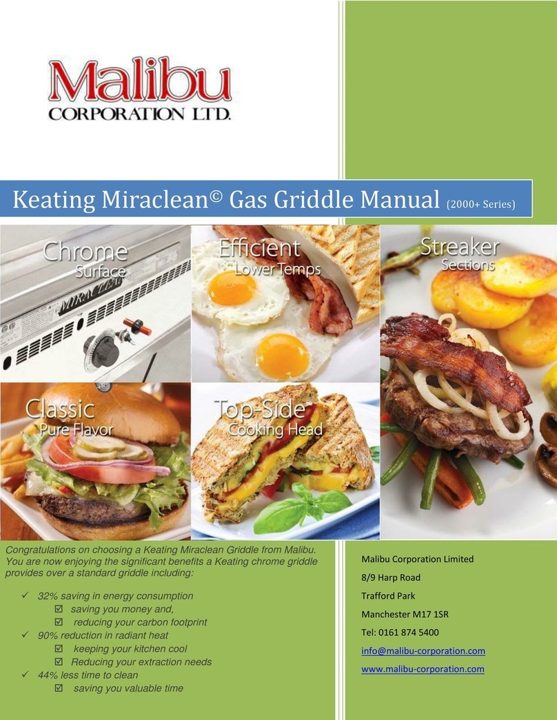 Keating Of Chicago Miraclean 2000+ Series User manual