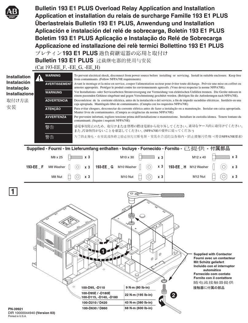 Rockwell Automation E1 PLUS User guide