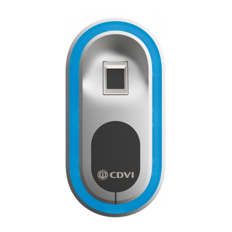 CDVI BIOSYS 1 manual