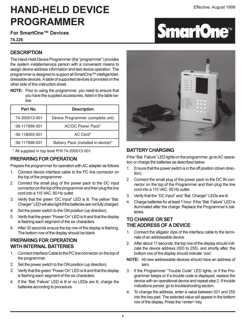 SmartOne 74.226 quick start guide
