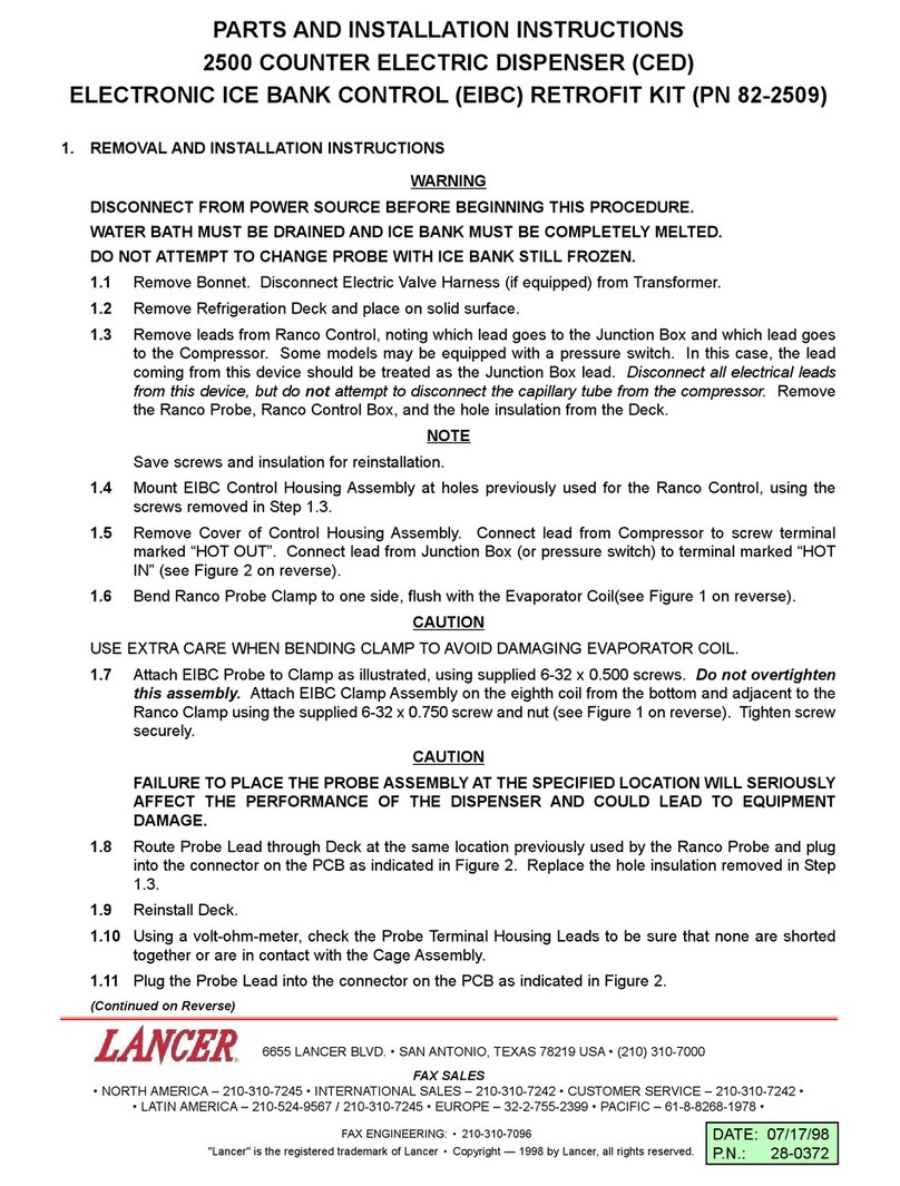 lancer 82-2509 installation instructions