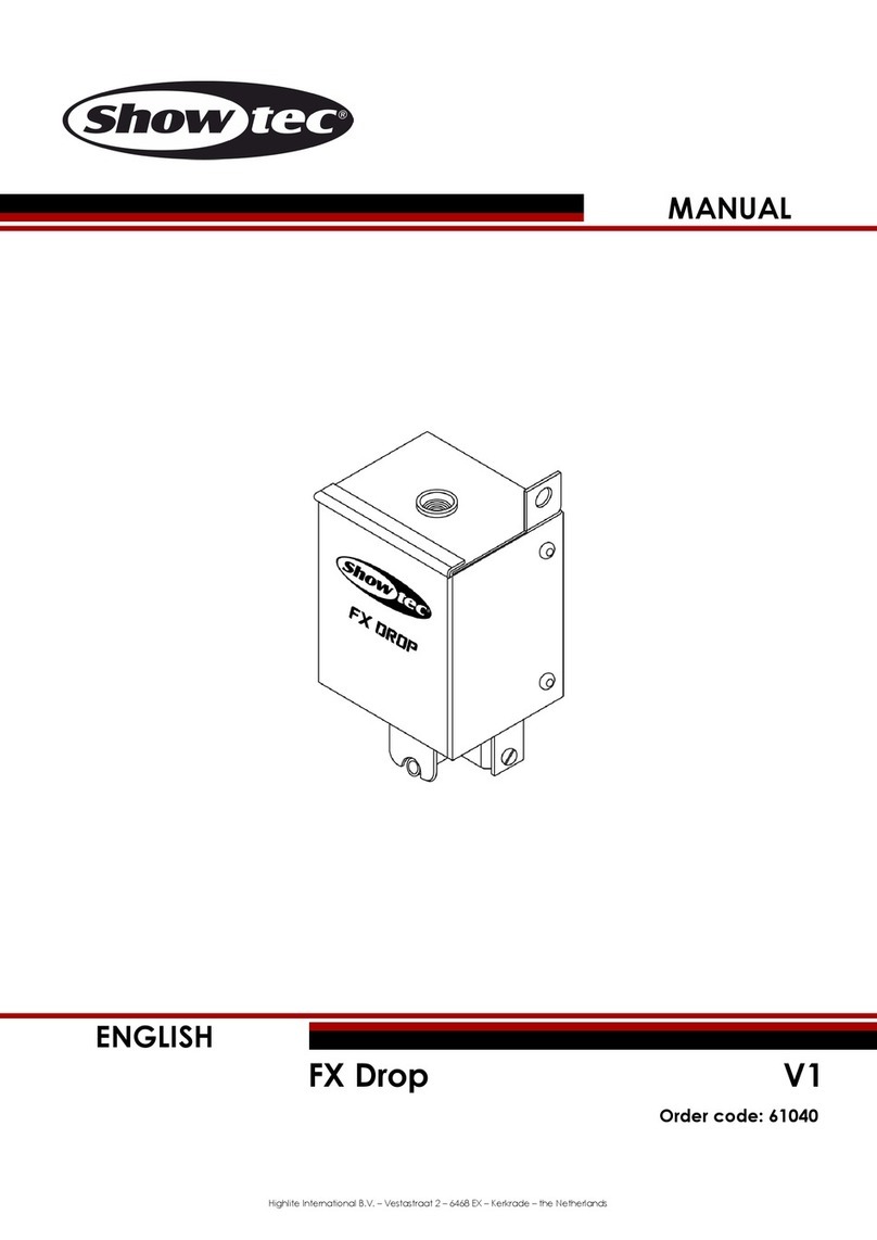 Show Tec FX Drop User manual