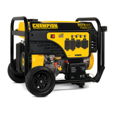 Champion 100538 Operator's manual