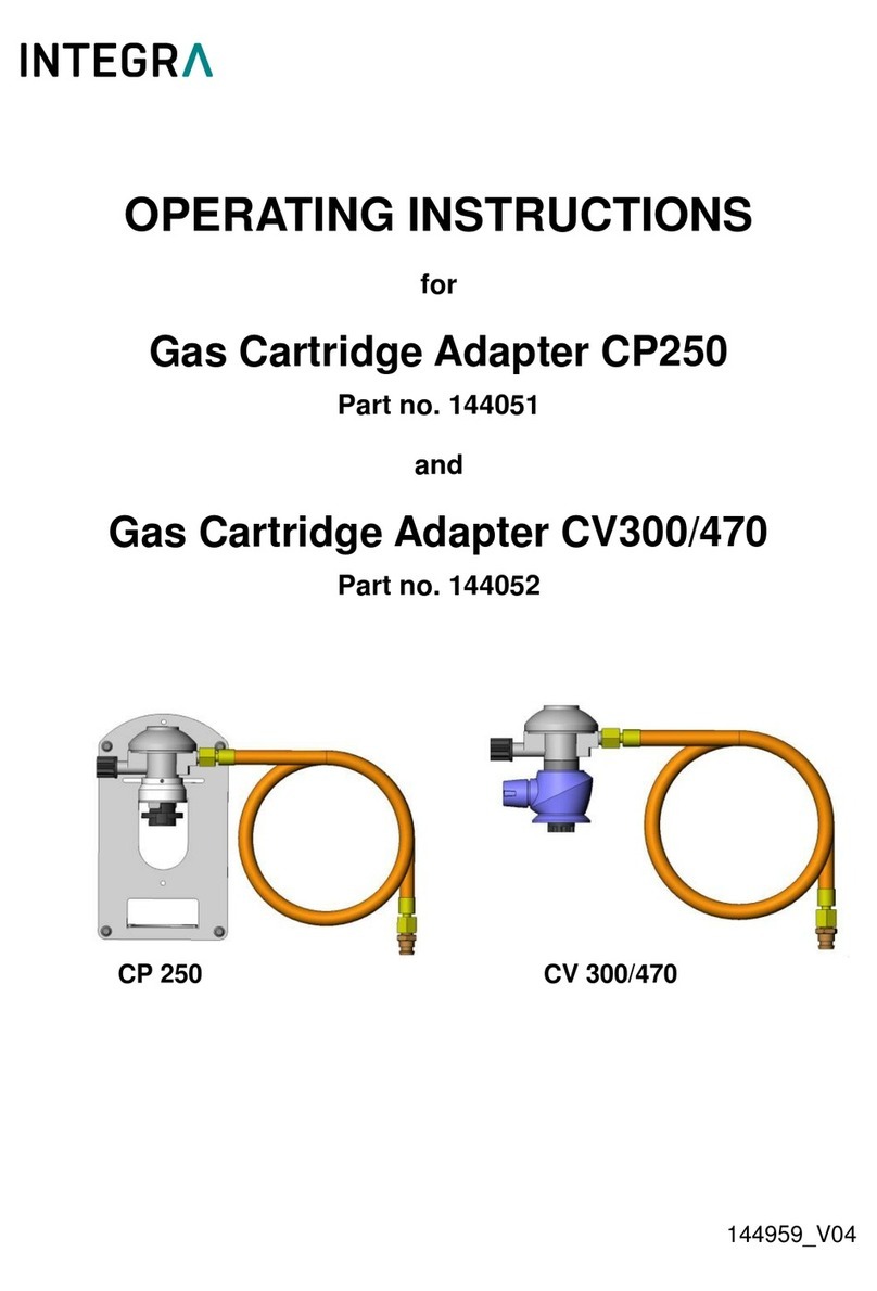 Integra CP250 operating instructions