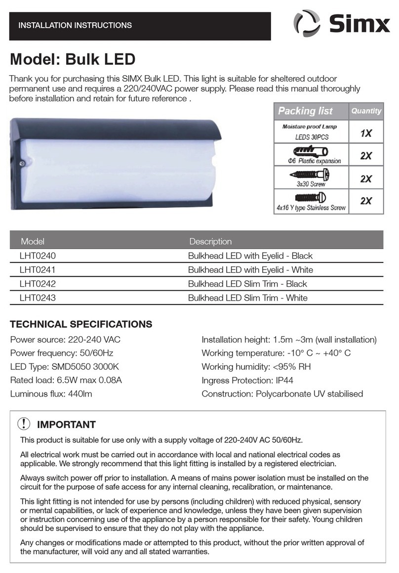 SImx LHT0240 User manual