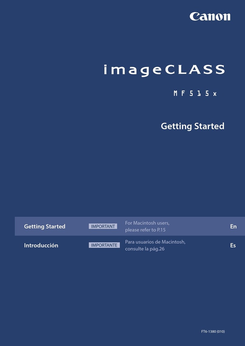 Canon imageCLASS MF515x User manual