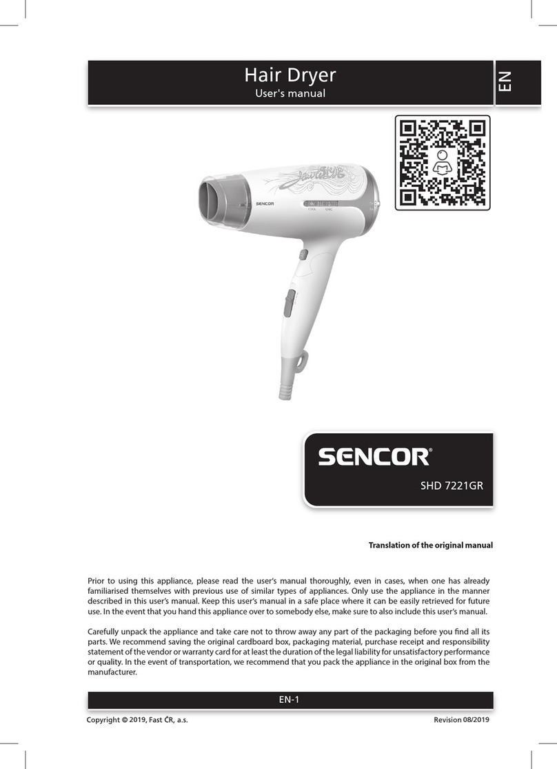 Sencor SHD 7221GR user manual