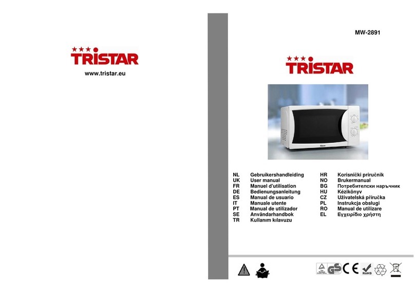 TriStar MW-2891 user manual