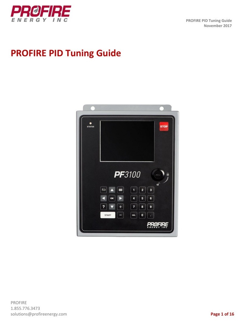 Profire Energy PF3100 Series Tuning guide Profire Energy PF3100 Series Tuning guide