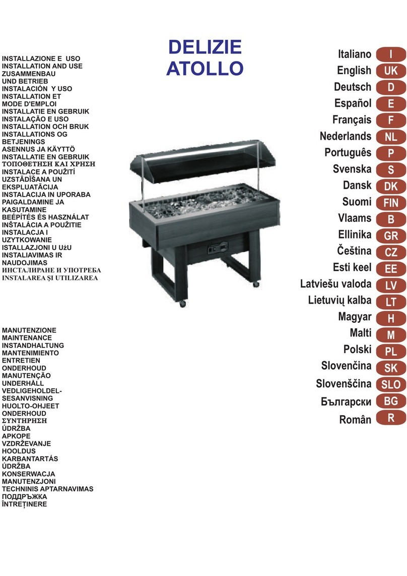 Tecfrigo DELIZIE ATOLLO Installation and use