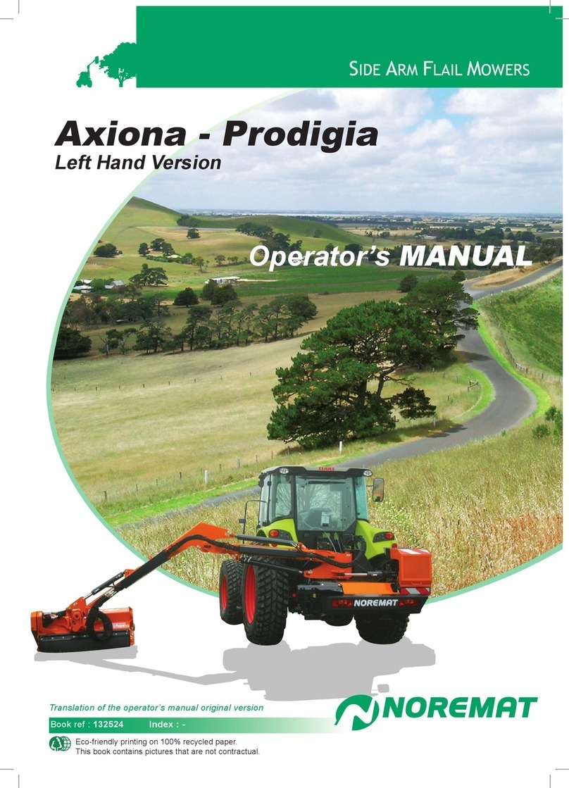 NOREMAT AXIONA Series Operator's manual