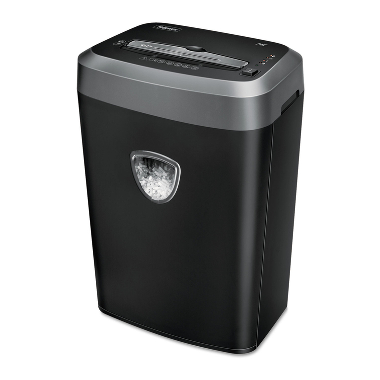 Fellowes POWERSHRED 74C User manual