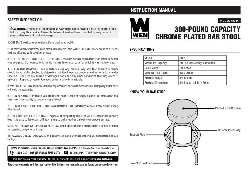 Wen 73016 instruction manual