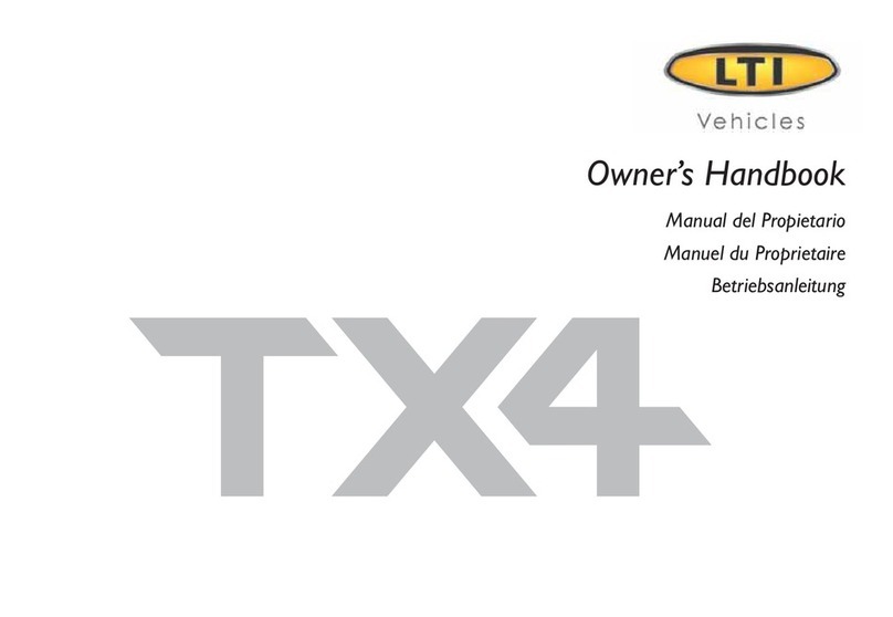 LTI TX4 Owner's handbook