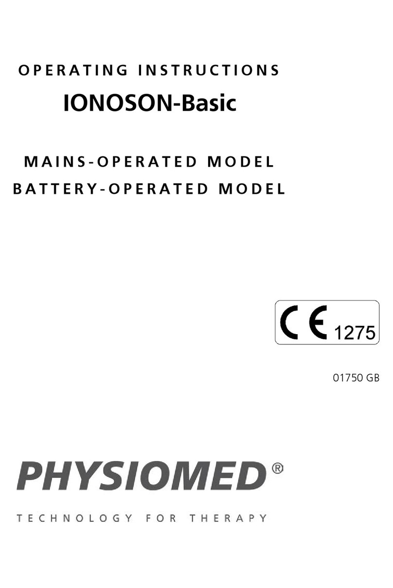 Physiomed IONOSON-Basic operating instructions