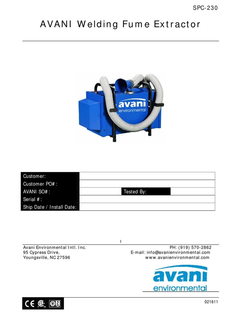 Avani SPC-230 manual