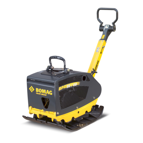 Fayat Group BOMAG BPR 35/60 Operating Instruction,  Maintenance Instruction